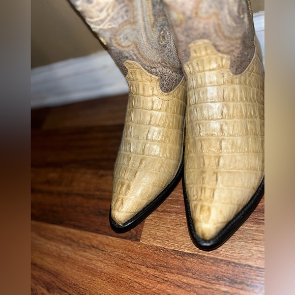 Authentic Caiman tail boots - Picture 4 of 7